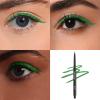 Color Mirror Smudge Proof Eyeliner, Waterproof Retractable Eye liner with Brush, Matte and Shimmer Eyeliner Pencil, Creamy Texture, Long lasting & Smooth,07 Celery Matte view 2