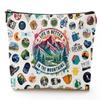 NONETH Hiking Gifts for Women, Hiking Gear, Hiking Accessories, Hiking Makeup Bag for Hiker Camper Mountain Nature Lover Gift Camping Gift view 1