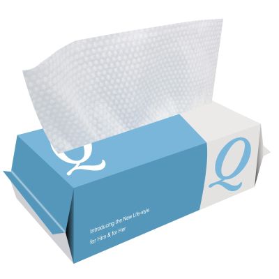 Disposable Face Towels, 100 Count, Thick Facial Tissue for Cleansing, Skincare and Makeup Remover