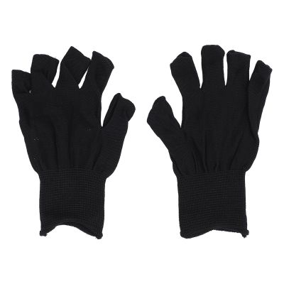 Ymiko Nail Lamp Gloves Breathable Fingerless Light Home Manicure Gloves and Amateurs