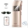 SALLOOT IPL Laser Hair Removal for Women and Men, 2 Lights & 4-Pulse Modes, 2 Sapphire Ice Cooling for Sensitive Skin, Targets Ingrown Hair, Permanent Hair Reduction for Bikini, Face & Body view 1