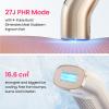SALLOOT IPL Laser Hair Removal for Women and Men, 2 Lights & 4-Pulse Modes, 2 Sapphire Ice Cooling for Sensitive Skin, Targets Ingrown Hair, Permanent Hair Reduction for Bikini, Face & Body view 4