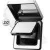 CARSLAN 2.0 Black Magnet Soft Focus Powder, Waterproof Translucent Pressed Setting Powder, 24H Longlasting Talc-Free Face Powder, Oil Control Compact Makeup,02 Translucent For Oily Skin, 0.28Oz view 1