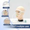 Unosuich Hydrogen Eye Glasses Hydrogen Eye Mask Patches Molecular H2 Gas Goggles Massager Protect Eyesight Hydrogen Eye Shield 3 in 1(Eye, Ear, Nose) view 2