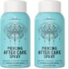 BASE LABORATORIES Piercing Aftercare Spray 4oz | Saline Spray for Piercings | Ear Piercing Cleaner Spray | Saline Solution for Piercings | Piercing & Keloid Bump Removal for Ears, Belly Nose Piercings view 1