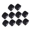 NinthAvenue Basics 10pcs Barber Neck Strip Black Neck Strips Hairdressing Neck Bands Stretchy Paper Neck Protection view 1