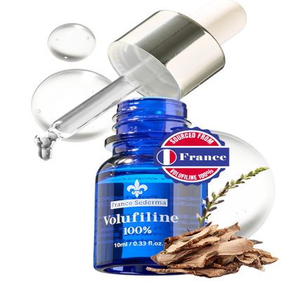 100% Volufiline Serum Skincare Advanced Firming & Lifting Facial Ampoule from France Sederma, Intense Hydration & Skin Rejuvenation for Youthful, Perfect for Layering & DIY, 0.33 fl.oz (10ml)
