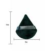 6-piece set of black triangular makeup sponge puffs suitable for body and face loose powder and set makeup universal view 2