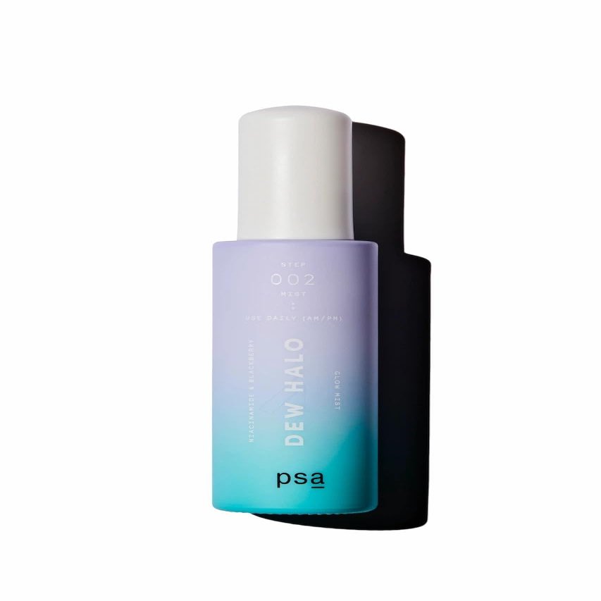 PSA - DEW HALO Niacinamide Glow Mist | Beta Glucan, Amino Acids + Zinc PCA | Suitable for All Skin Types (1.7 oz | 50 mL)