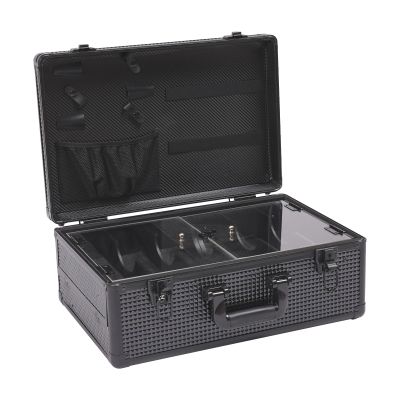 HYYKJ-US Barber Case,Barber Carrying Cases,Barber Cases for Clippers and Supplies,Hairdresser Tool Box Organizer Traveling Case, Portable Travel Barber Suitcase for Clippers and Supplies