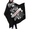 Custom Barber Cape Hairdresser Cape, Add Your Photo Text Logo Personalized Salon Cape for Men, Customized Hair Cutting Cape for Home Salon Barbershop view 2