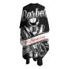 Custom Barber Cape Hairdresser Cape, Add Your Photo Text Logo Personalized Salon Cape for Men, Customized Hair Cutting Cape for Home Salon Barbershop view 3