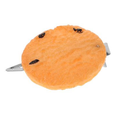 LIFKOME Unique Simulation Cookie Hair Clip Hair Accessories for Women Cute Barrettes for Girls Wide Application