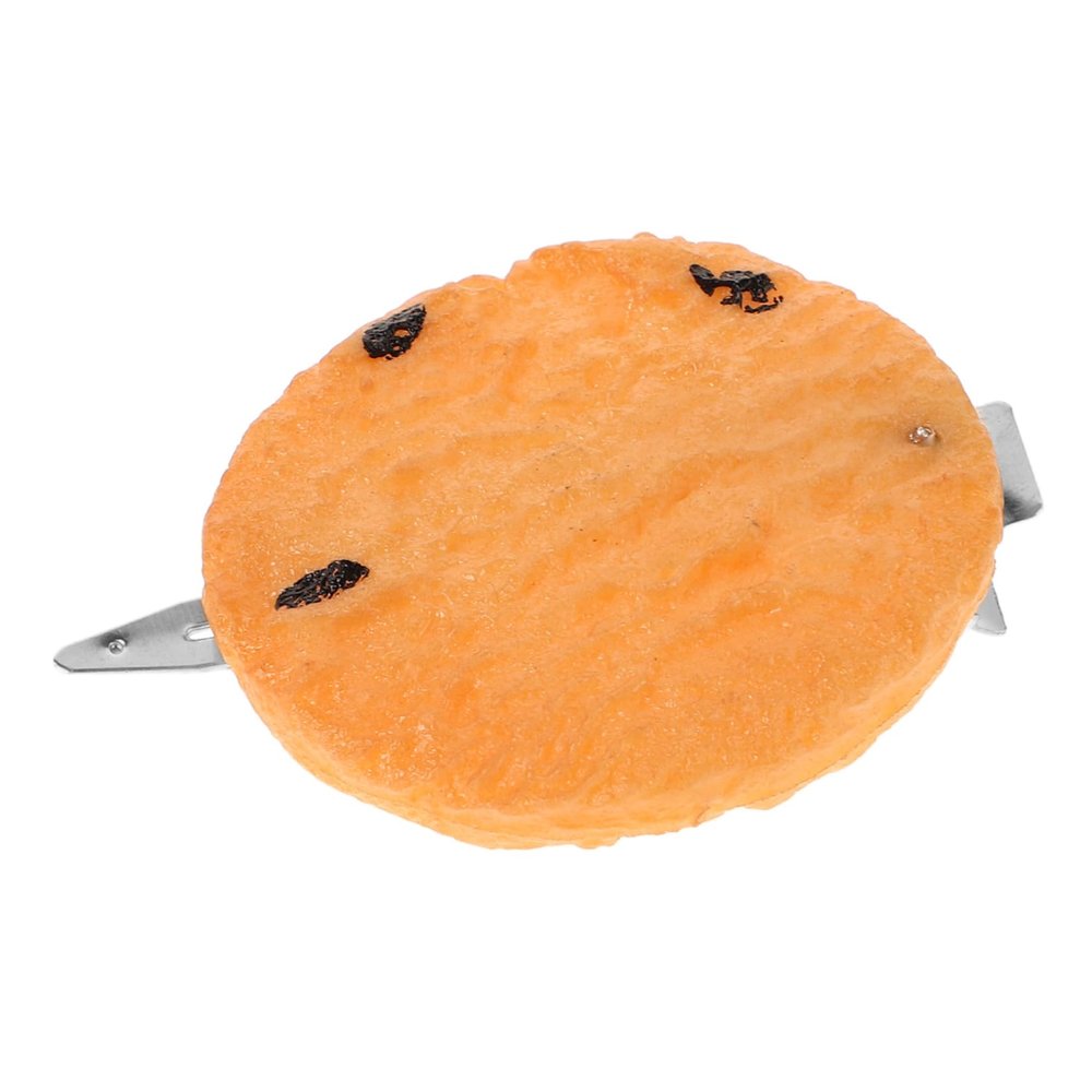 LIFKOME Unique Simulation Cookie Hair Clip Hair Accessories for Women Cute Barrettes for Girls Wide Application