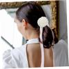 MOBUTOFU Floral Hair Clip for Women Elegant Chrysanthemum Barrette for Festivals Japanese Flower Accessory Vibrant Style for Special Occasions view 2