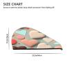 DLXW Love Pattern Microfiber Hair Towel Wet Hair Bandana Dry Hair Wrapped Towel Anti-frizz Quick Drying Suitable for All Hairstyles view 4
