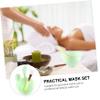 Ipetboom Silicone Facial Mask Bowl Kit with Mixing Rod and Brush Durable Tools for Application and Mixing view 4
