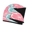 DLXW Pink Blue Citrus Slices Microfiber Hair Towel Wet Hair Bandana Dry Hair Wrapped Towel Anti-frizz Quick Drying Suitable for All Hairstyles view 3