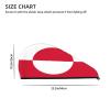DLXW Greenland Flag Microfiber Hair Towel Wet Hair Bandana Dry Hair Wrapped Towel Anti-frizz Quick Drying Suitable for All Hairstyles view 4