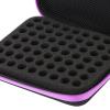 Essential Oil Storage, Essential Oil Holder EVA Material 63 Slots Essential Oil Storage Bag Essential Oil for Home, Traveling, Moving House (Purple) view 4