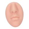 OPPWONG Fake Nose, Fake Body Parts Silicone Body Parts Flexible Elastic Reusable Piercing Silicone Nose Model Silicone Nose Model with Mouth for Earrings Jewelry Display (Light Beige) view 1