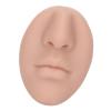 OPPWONG Fake Nose, Fake Body Parts Silicone Body Parts Flexible Elastic Reusable Piercing Silicone Nose Model Silicone Nose Model with Mouth for Earrings Jewelry Display (2) view 1