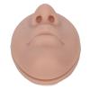 OPPWONG Fake Nose, Fake Body Parts Silicone Body Parts Flexible Elastic Reusable Piercing Silicone Nose Model Silicone Nose Model with Mouth for Earrings Jewelry Display (2) view 3