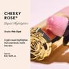Winky Lux Cheeky Rose Liquid Highlighter - Gel Cream, Blendable & Buildable Pigment, Long Lasting Weightless Dewy Finish, Golden Pink, Pink Opal view 2