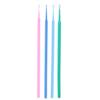 100 Pcs Micro-Brush Disposable Materials Tooth Applicators Medium Fine (Color: Pink) view 2