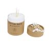 200 Sticks/Box Eco Friendly Organic Natural Personal Care Bamboo Ear Cotton Bud Swabs (Color: White) view 3