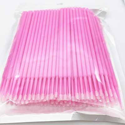 5/100 PCS Disposable Makeups Cotton Swab Individual lashes Applicators Mascara Brushes Eyelash For Maquiagem Make up Tools (Color: 100-Cotton Swab-PK)