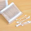 100pcs/lot Double-headed Cotton Swab Tip Wooden Handle For Sticks Cosmetic Makeup Tattoo Accessories Tool view 2