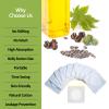 STFOCE 10pcs Castor Oil Pack Wrap, Disposable Castor Oil Pack for Belly Button, Organic Cotton Pad Self-Adhesive, Highly Absorbent, No Leakage, No Wash, Portable(White) view 3