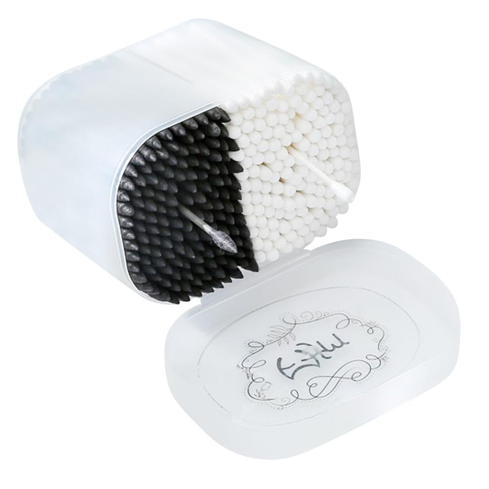 300 Pcs Make Swabs Pointed Cotton Swabs Cotton Swabs Cotton Tipped Applicators Baby Cotton Swabs Cotton Tips (Color: Picture 1)