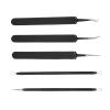 Pimple Extractor Needles Blackhead Remover Tools for Whitehead for Home (Color: Rose gold) view 3