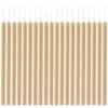 20pcs Cotton Swab Disposable Lip Wands Disposable Mascara Brushes Disposable Lipstick Applicators Disposable Brow Brushes (Color: As Shown) view 1