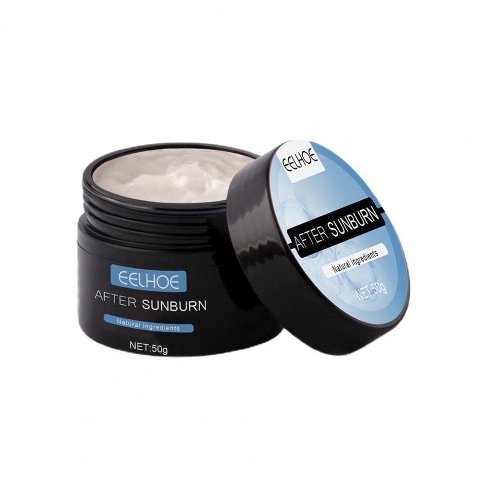 Sunburn Repair Cream 50ml Attractive Easily Absorb Long Lasting After Sunburn Care Cream for Household (Color: 50g)