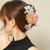 DNVKQGd Hair Stick,Chinese Hairpins,Hair Pin Stick Large Size Flower Hair Clip Claws Hair for Thick Hair Barrettes Hairpins Women Summer Hair Accessories(1419A-12cm) view 3