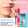 Creative Lipstick Swab Wide Application Disposable Cotton One-Time Multi-use Liquid Makeup Cotton Swab (Color: Mix Color) view 3