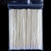 Embroidered Pointed Tip Small Cotton Swab Kapok Stick Beauty Cotton Swab 7cm Beauty Cotton Swab Set Makeup Tip Mouth Cotton Swab (Color: 200pcs) view 1