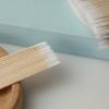 Embroidered Pointed Tip Small Cotton Swab Kapok Stick Beauty Cotton Swab 7cm Beauty Cotton Swab Set Makeup Tip Mouth Cotton Swab (Color: 200pcs) view 4