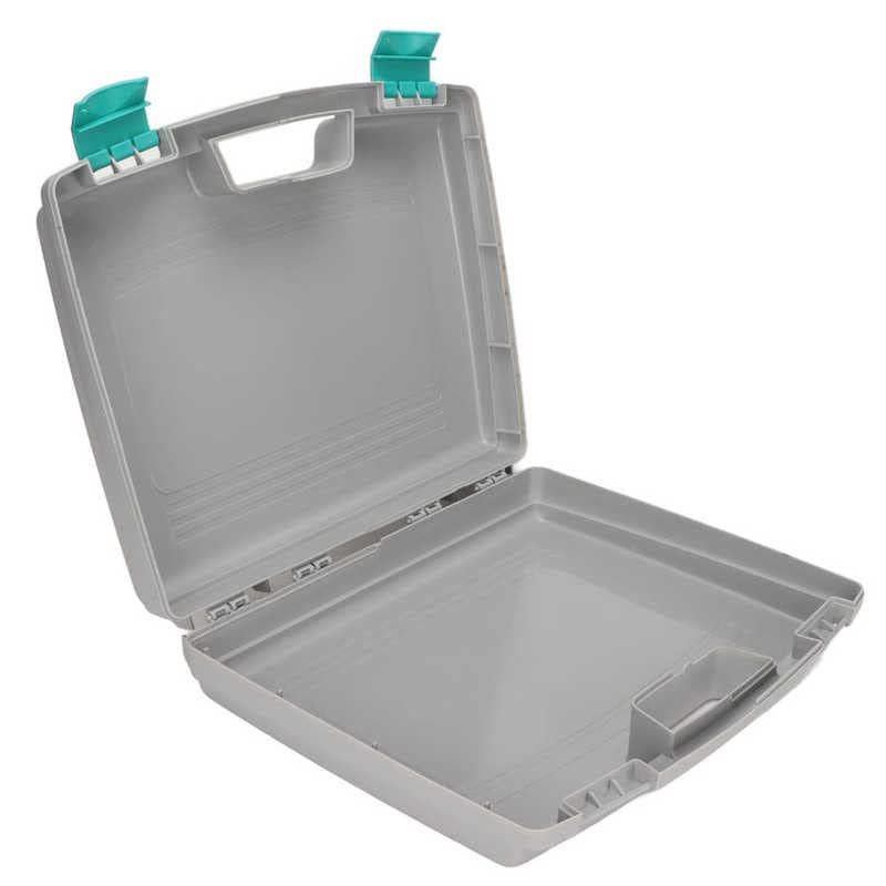 Cosmetic Case High Strength Salon Toolbox Rounded Corner Humanized Design Light Weight PP for Travel