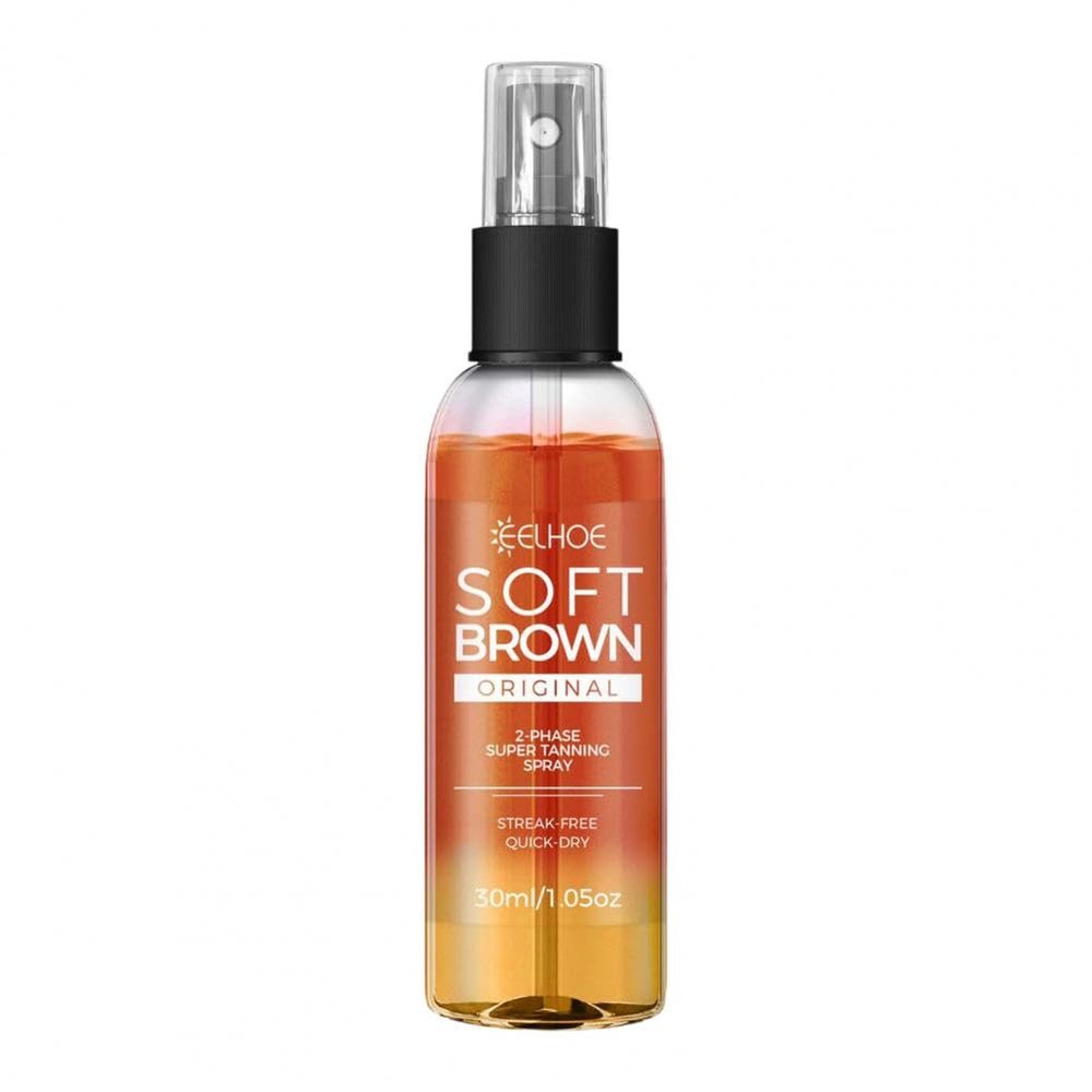 Easily Absorb Practical Sunless Self Tanning Long Lasting Spray Lightweight Tanning Spray Waterproof for Adult (Color: 30ML)
