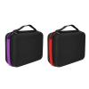 Oils Travel Bags Oils Bottle Storage Bags Reasonable Layout Moistureproof High Capacity Elasticity Mesh Bag for Spa Room (Color: Purple) view 2