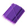 100pcs Disposable Make Up Eyelashes Individual Lashes Applicators Mascara Brush Lashes Extensions Makeups Cotton Swab Tool Cotton Swabs (Color: Blue L) view 3