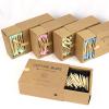 5Boxes Personal Care Natural Disposable Double Head Bamboo Cotton Buds (Color: MULTI) view 2
