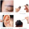 100pcs Disposable Ultra Small Swab Cotton Buds Wooden Brushes Eyelash Extension Cotton Swabs view 4
