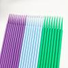 2 Bottle Cotton Swab Disposible Eyelash Micro Bruch Applicator 200 Pcs Mirco Fiber Wands Makeup Tools (Color: MA-100) view 1