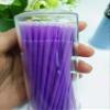 2 Bottle Cotton Swab Disposible Eyelash Micro Bruch Applicator 200 Pcs Mirco Fiber Wands Makeup Tools (Color: MA-100) view 4