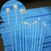 100pcs Eyelash Cotton Swab Disposable Eyebrow Tattoo Remover Micro Brush Eyelash Extension Applicator Cotton Buds Makeup Tools (Color: Light Purple S Size) view 2
